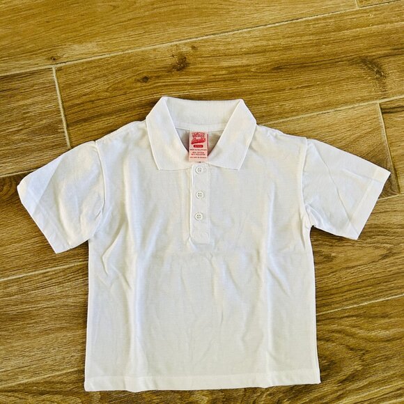 Bundle Lot 2 School uniform white Shirts Size 4 - Picture 4 of 4